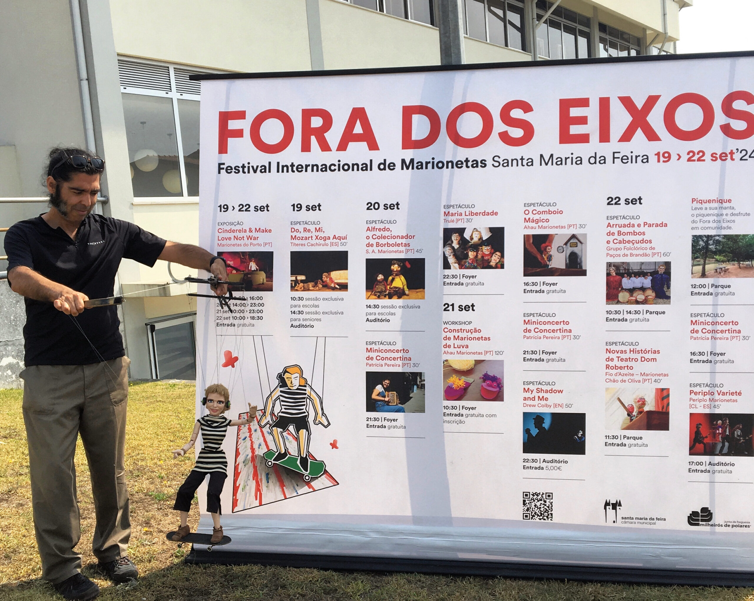 Periplo en el Festival de Títeres Fora dos Eixos (Portugal)